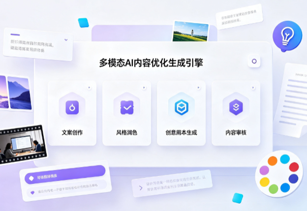个旧市AI智能内容优化创新 多模态生成技术丰富数字内容创作生态